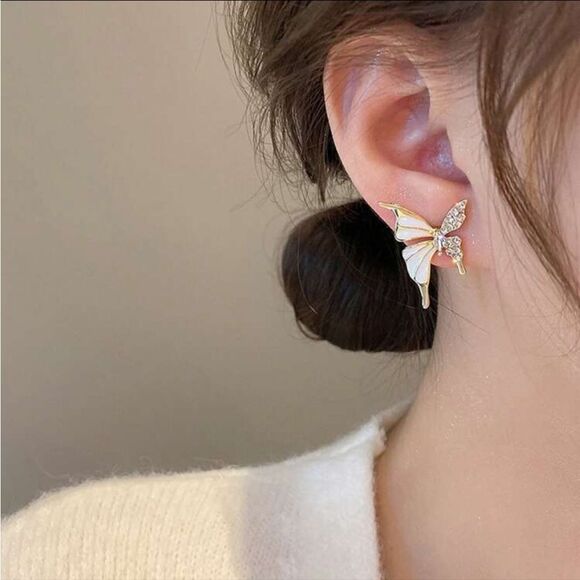 Bohemian butterfly earrings A1127 - Picture 1 of 5